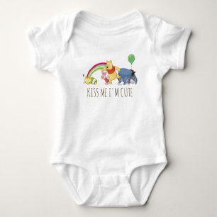 Pooh and Pals Under the Rainbow Baby Bodysuit