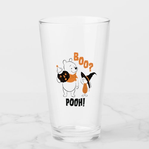 Pooh and Piglet  Boo Pooh Glass