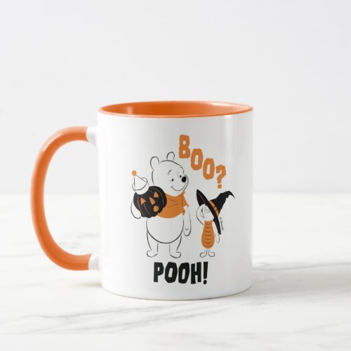 Pooh and Piglet  Boo Pooh Mug