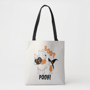 Pooh and Piglet   Boo Pooh Tote Bag