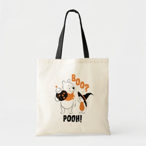 Pooh and Piglet  Boo Pooh Tote Bag