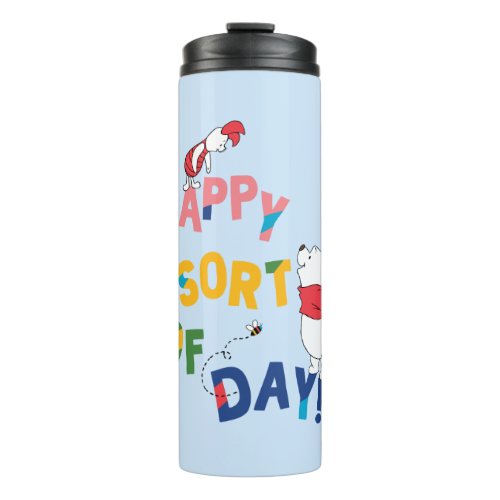 Pooh and Piglet  Happy Sort of Day Thermal Tumbler