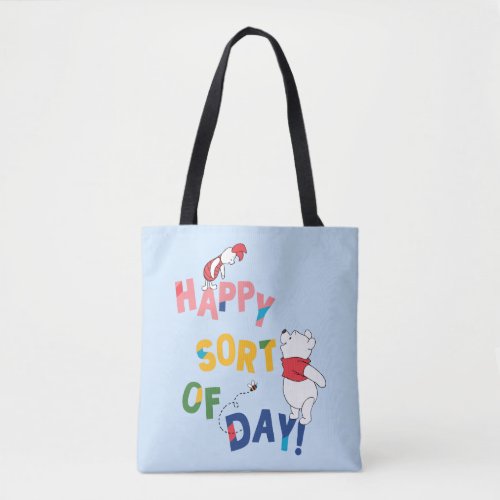 Pooh and Piglet  Happy Sort of Day Tote Bag