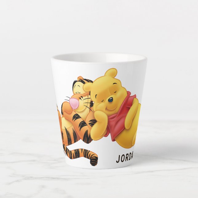 Pooh and Tigger Latte Mug (Front)