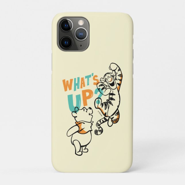 Pooh and Tigger What's Up? Case-Mate iPhone Case (Back)