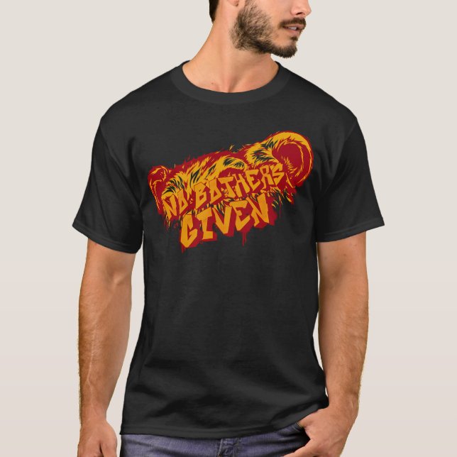 Pooh Bear Don'T Care T-Shirt (Front)