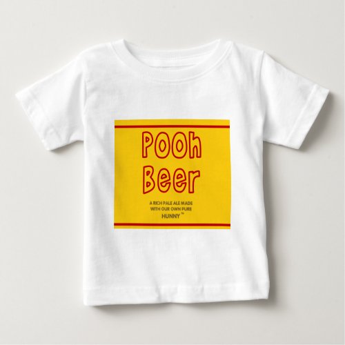 Pooh Beer Baby T_Shirt