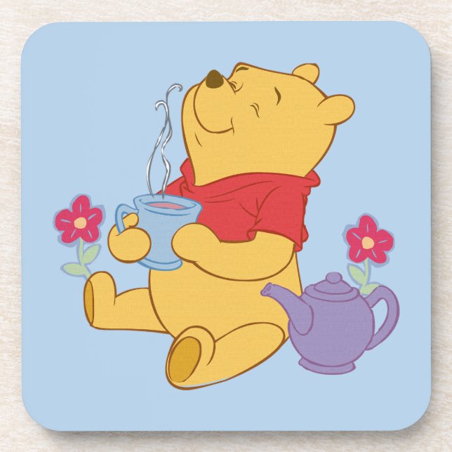 Pooh Beverage Coaster (Front)