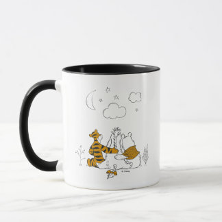 Pooh, Eeyore & Tigger | Looking up at the Sky Mug
