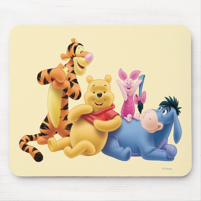 Pooh & Friends 10 Mouse Pad (Front)