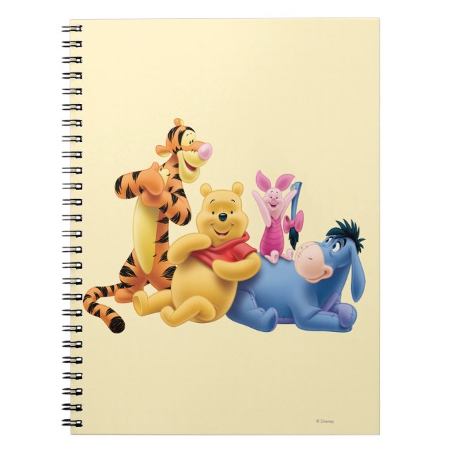 Pooh & Friends 10 Notebook (Front)
