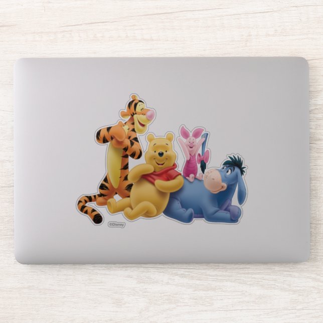 Pooh & Friends 10 Sticker (Computer)