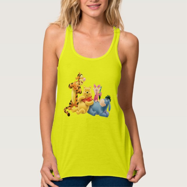 Pooh & Friends 10 Tank Top (Front)