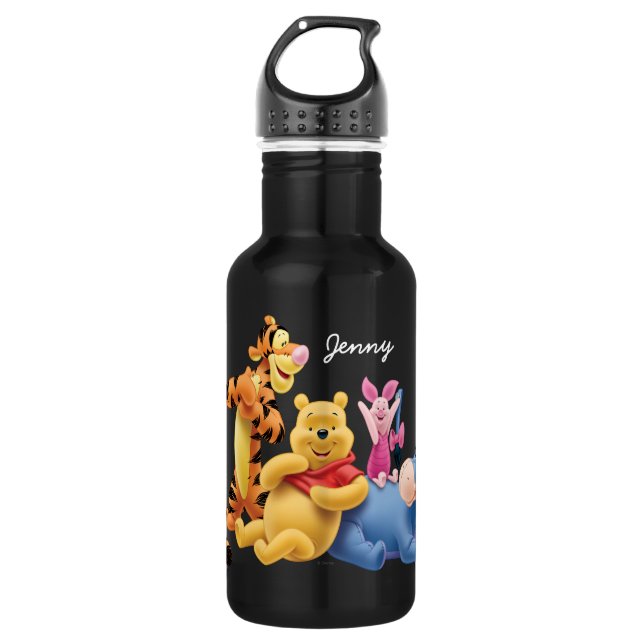 Pooh & Friends 10 Water Bottle (Front)