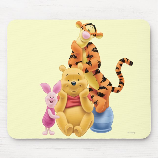 Pooh & Friends 11 Mouse Pad (Front)