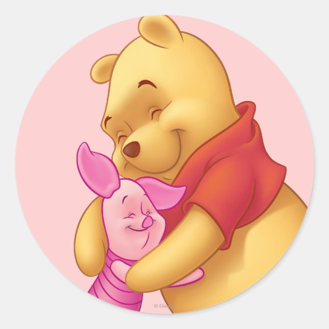 Pooh & Friends 2 Classic Round Sticker (Front)