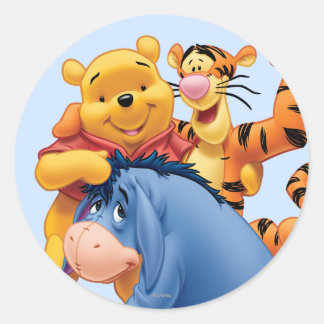 Winnie The Pooh Stickers | Zazzle