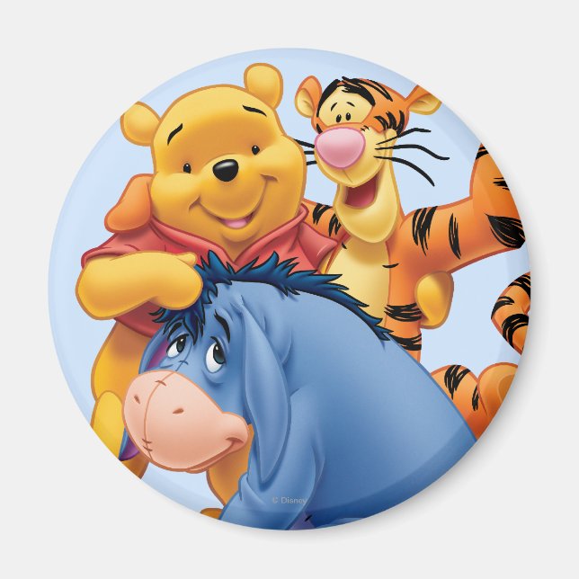 Pooh & Friends 3 Magnet (Front)