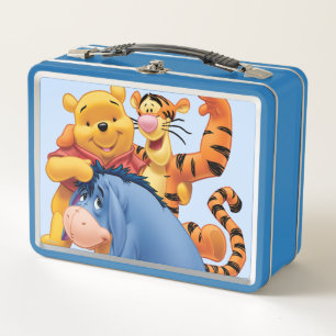 Pooh & Friends 3 Metal Lunch Box