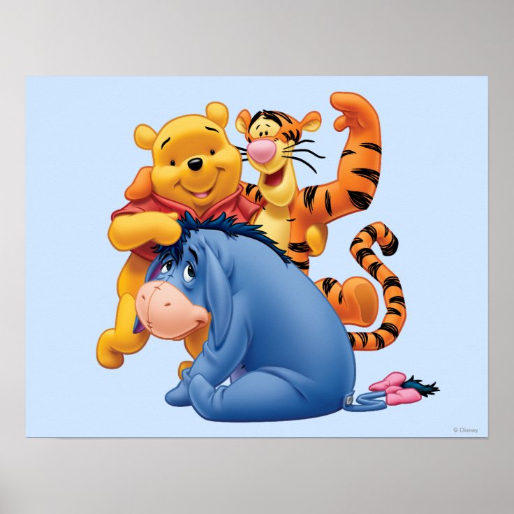 Pooh & Friends 3 Poster | Zazzle