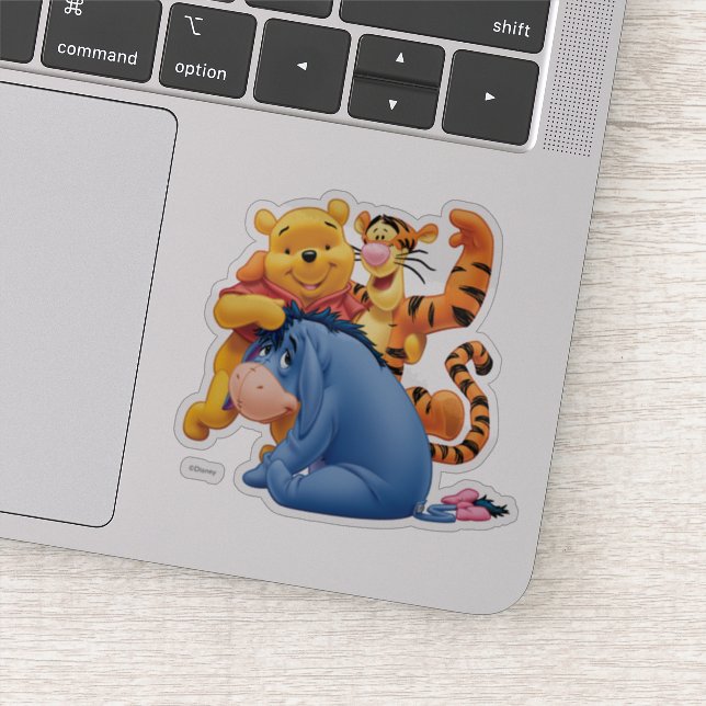Pooh & Friends 3 Sticker (Detail)