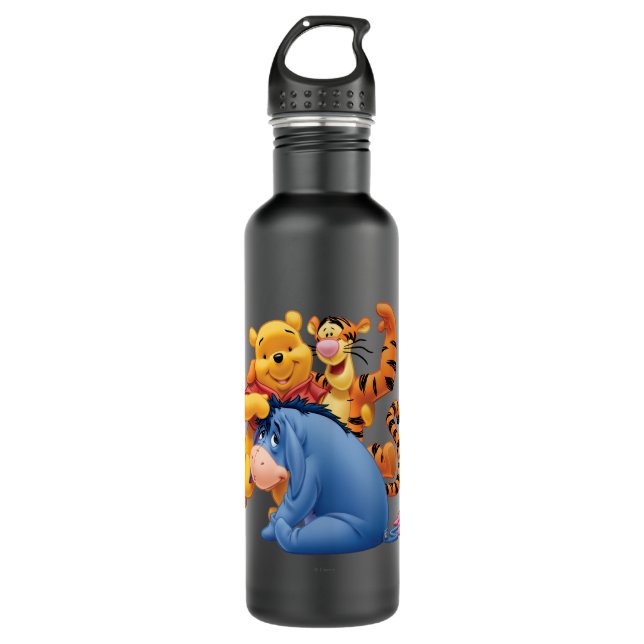Pooh & Friends 3 Water Bottle (Front)