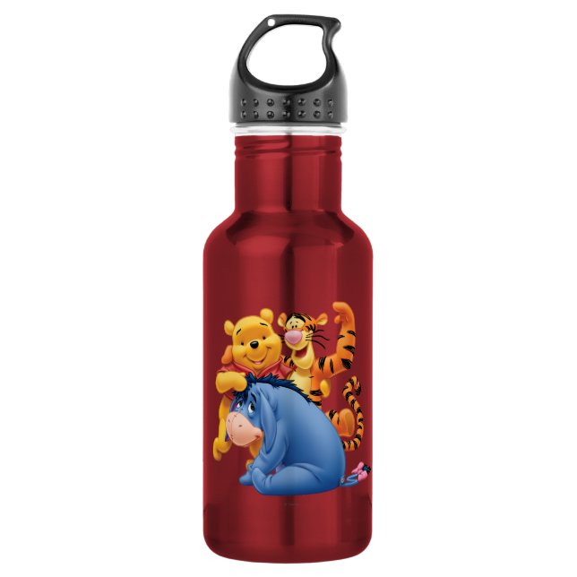 Pooh & Friends 3 Water Bottle (Front)