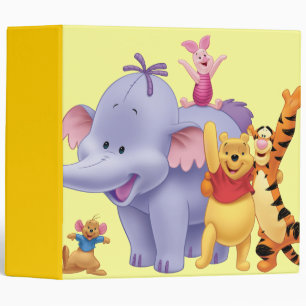Pooh & Friends 4 3 Ring Binder