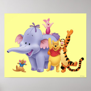 Pooh & Friends 4 Poster