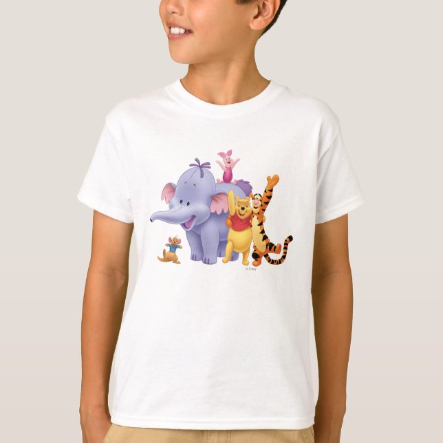 Pooh & Friends 4 T-Shirt (Front)