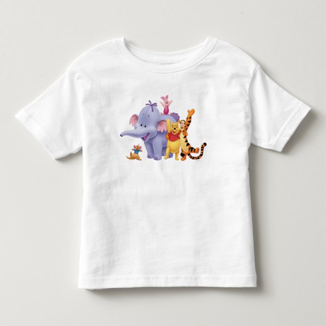 Pooh & Friends 4 Toddler T-shirt (Front)