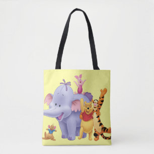 Pooh & Friends 4 Tote Bag