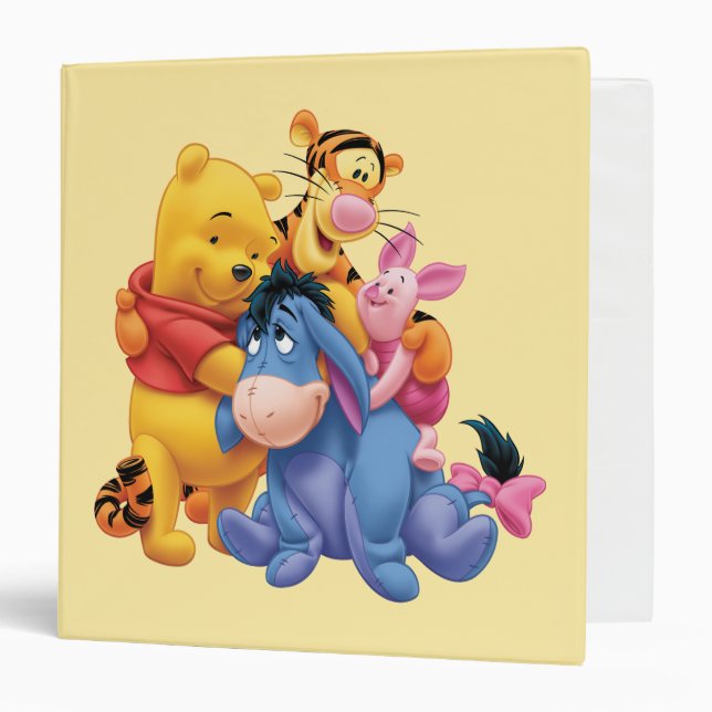 Pooh & Friends 5 Binder (Front/Inside)