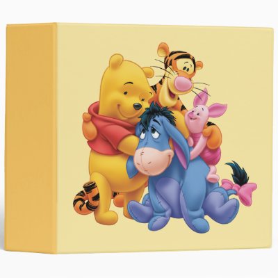 Pooh &amp; Friends 5 Binder
