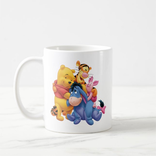 Pooh & Friends 5 Coffee Mug (Left)