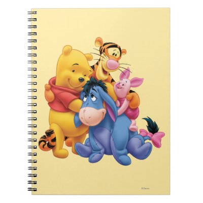 Pooh &amp; Friends 5 Notebook