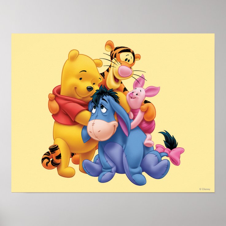 Pooh & Friends 5 Poster | Zazzle