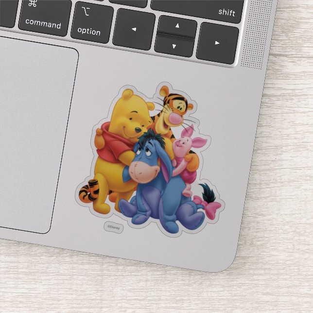 Pooh & Friends 5 Sticker (Detail)