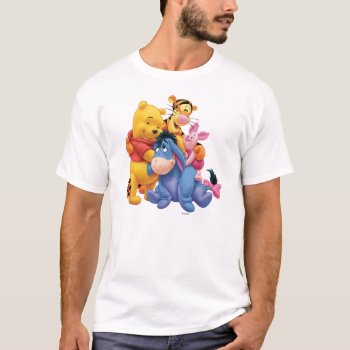 Pooh & Friends 5 T-shirt by winniethepooh at Zazzle