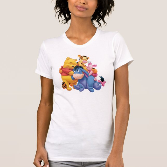 Pooh & Friends 5 T-Shirt (Front)