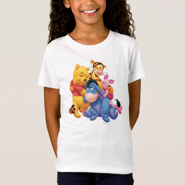 Pooh & Friends 5 T-Shirt (Front)