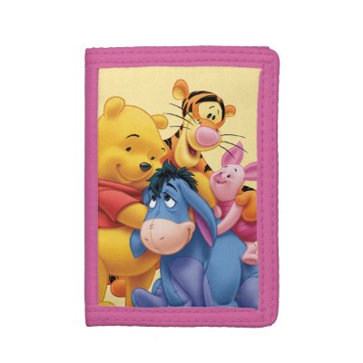 Pooh &amp; Friends 5 Trifold Wallet