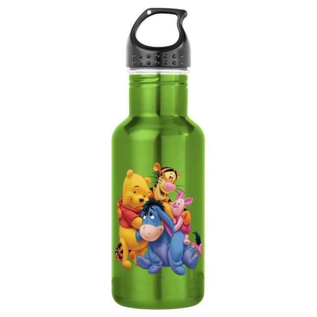 Pooh & Friends 5 Water Bottle (Front)