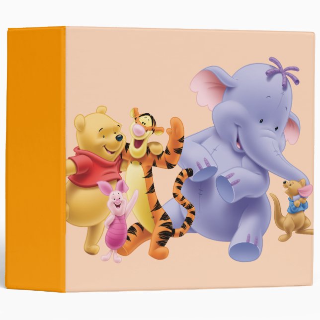 Pooh & Friends 6 Binder (Front/Spine)