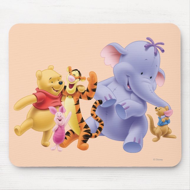 Pooh & Friends 6 Mouse Pad (Front)