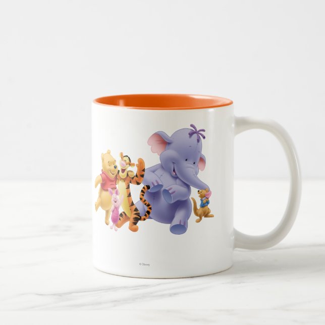 Pooh & Friends 6 Two-Tone Coffee Mug (Right)
