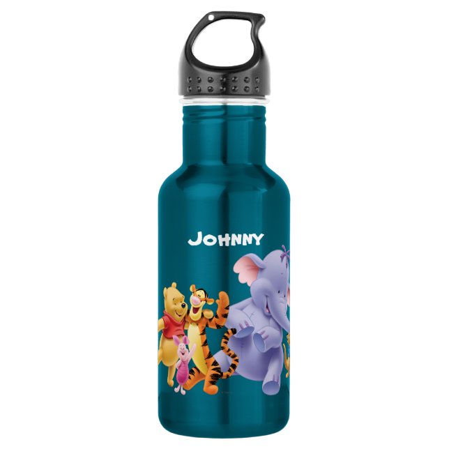 Pooh & Friends 6 Water Bottle (Front)
