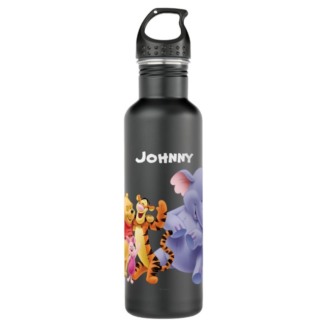 Pooh & Friends 6 Water Bottle (Front)