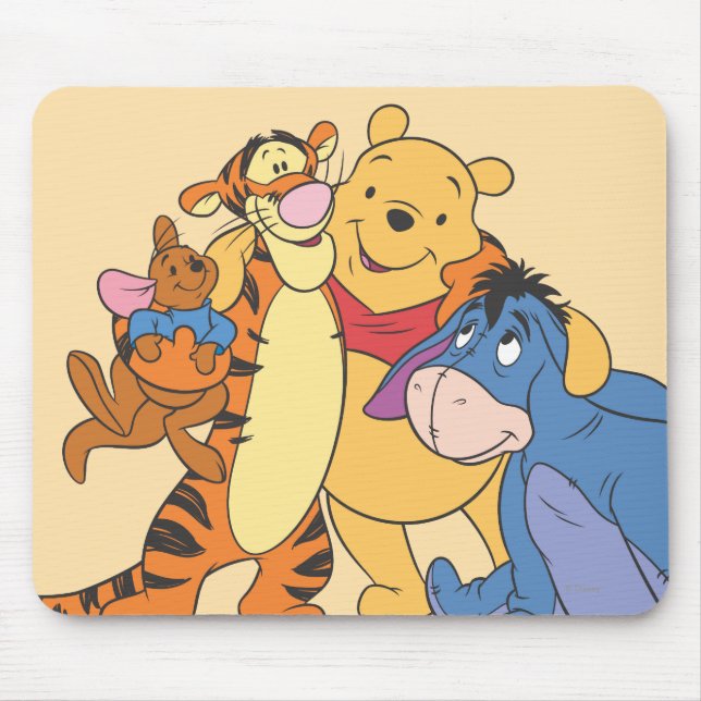Pooh & Friends 7 Mouse Pad (Front)