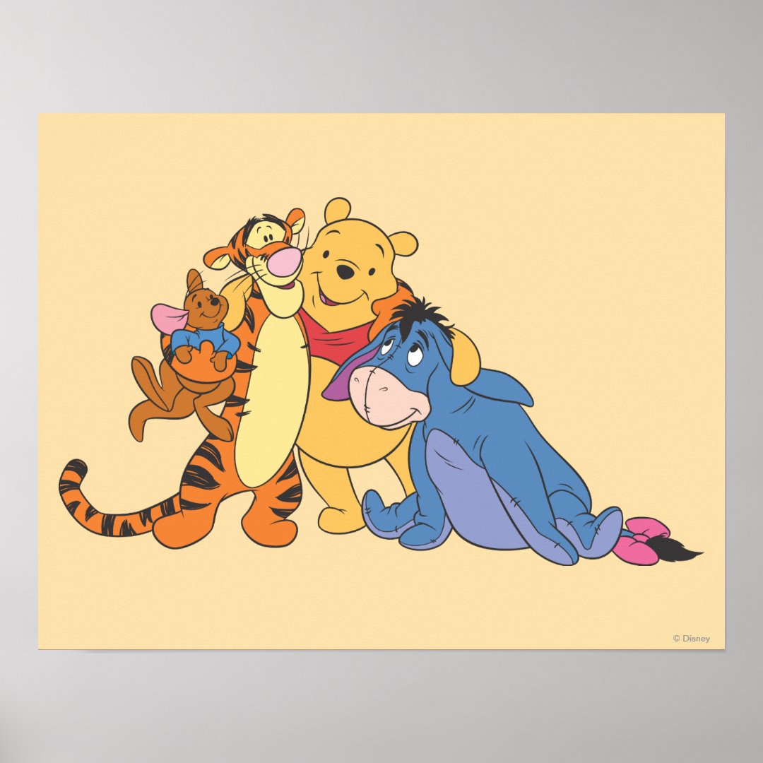 Pooh & Friends 7 Poster | Zazzle